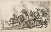 TvB G 3321
<br/>
Varie pugnae militares (3)
<br/>
<em>Monogrammist: IB</em>